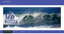 Desktop Screenshot of anzmes.org.nz